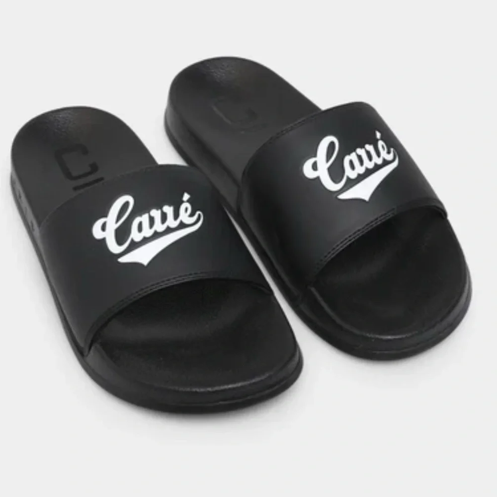 Carré‎ men’s Simplicita Classique Black Slide Sandals large EU 42 size 9